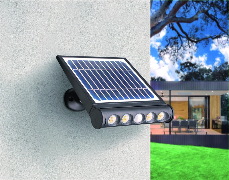 Century PROIETTORE SOLARE A LED 7 IN 1 GENIUS 8 W - 950 lumen - 4.000K