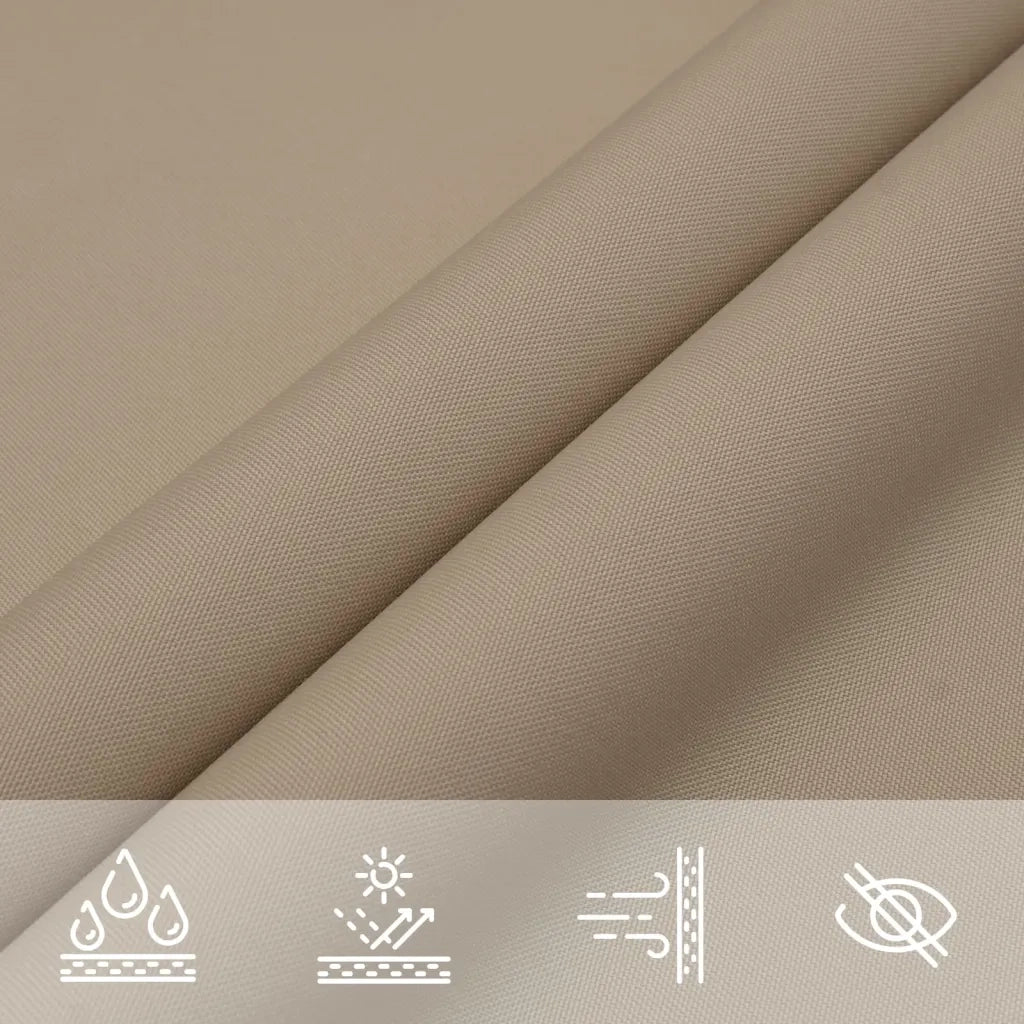 Parasole a Vela Oxford Rettangolare 2x5 m Talpa 135424