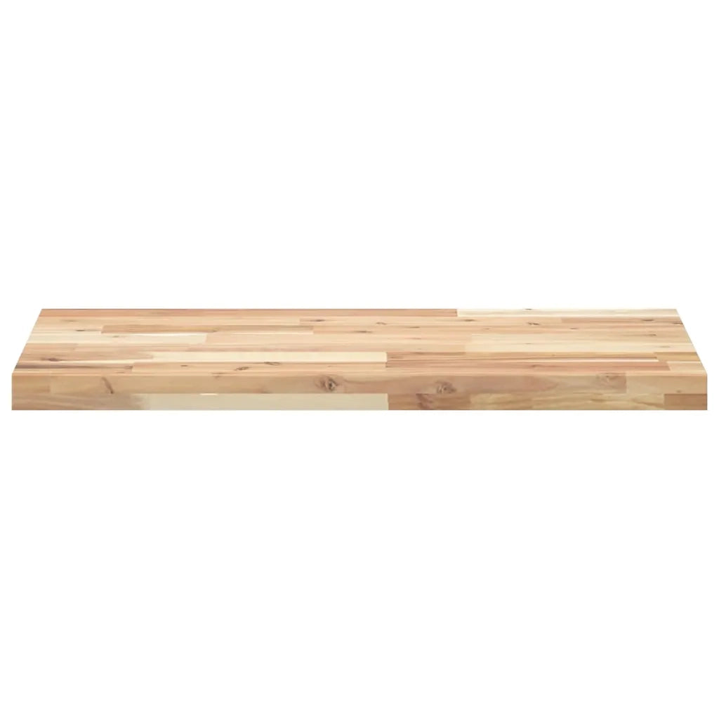 Mensole da Parete 2 pz 140x40x4 cm Legno Acacia Non Trattato 3279488