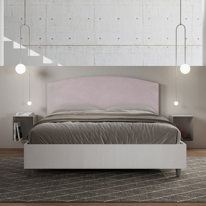 Letto Matrimoniale 160x190 cm con Rete Antilia Glicine