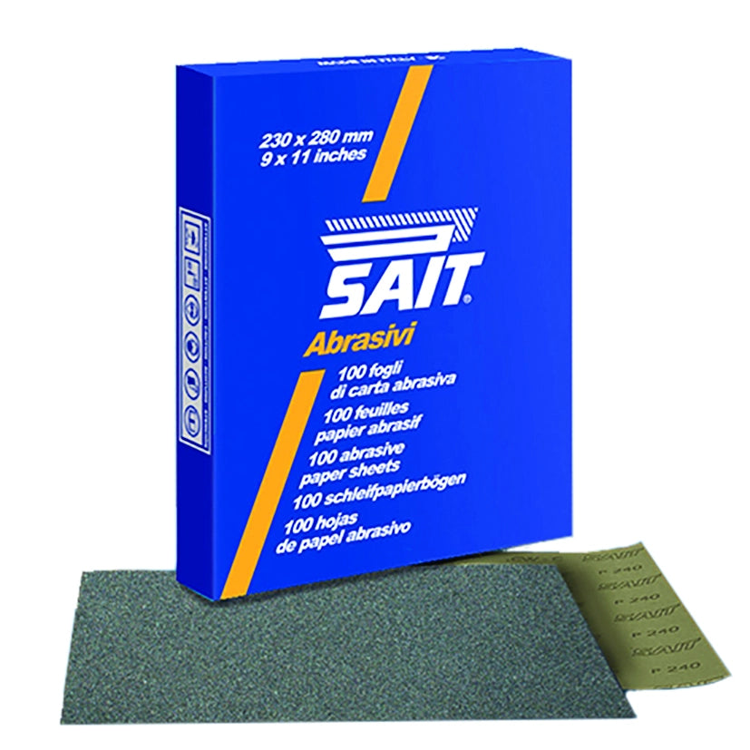 Sait CARTA ABRASIVA S-SAITAC CW-C mm. 230x280   grana 80 25.00 fogli