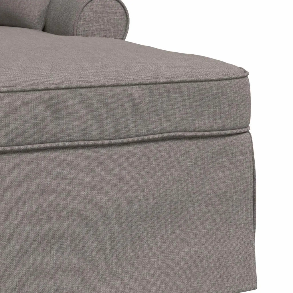Chaise Longe con Gonna con cuscino 3 pz Talpa Tessuto CFW5473943