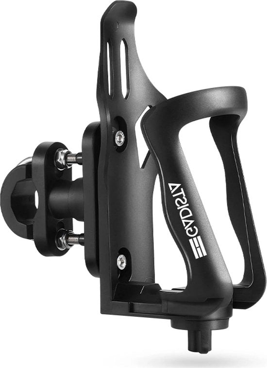 Sostegno bicicletta per mountain bike - Francia - adatto per bottiglie di 48-80 mm - maniglia orizzontale o verticale - presa robusta - pattini antiscivolo - installazione semplice