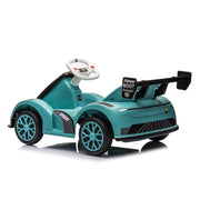 Go Kart Elettrico per Bambini ¨C zephmum ¨C Verde, Batteria 12V, Telecomando, Cintura di Sicurezza