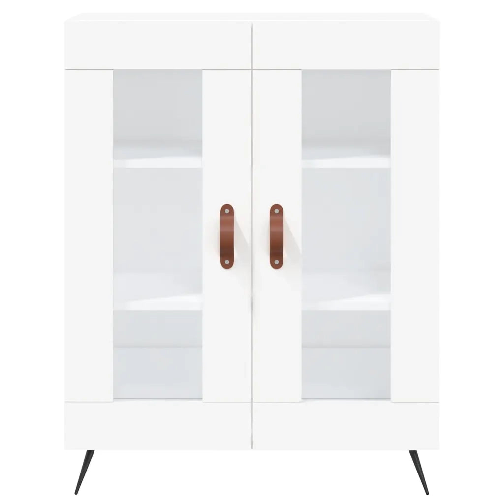 Credenza Bianca 69,5x34x90 cm in Legno Multistrato 827756