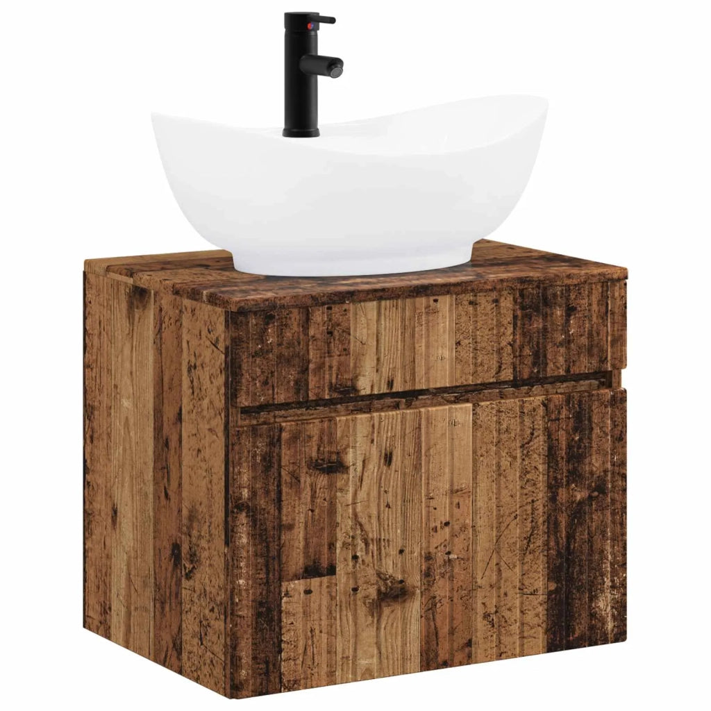 Set di mobili per il bagno Legno antico Legno ingegnerizzato 3404318