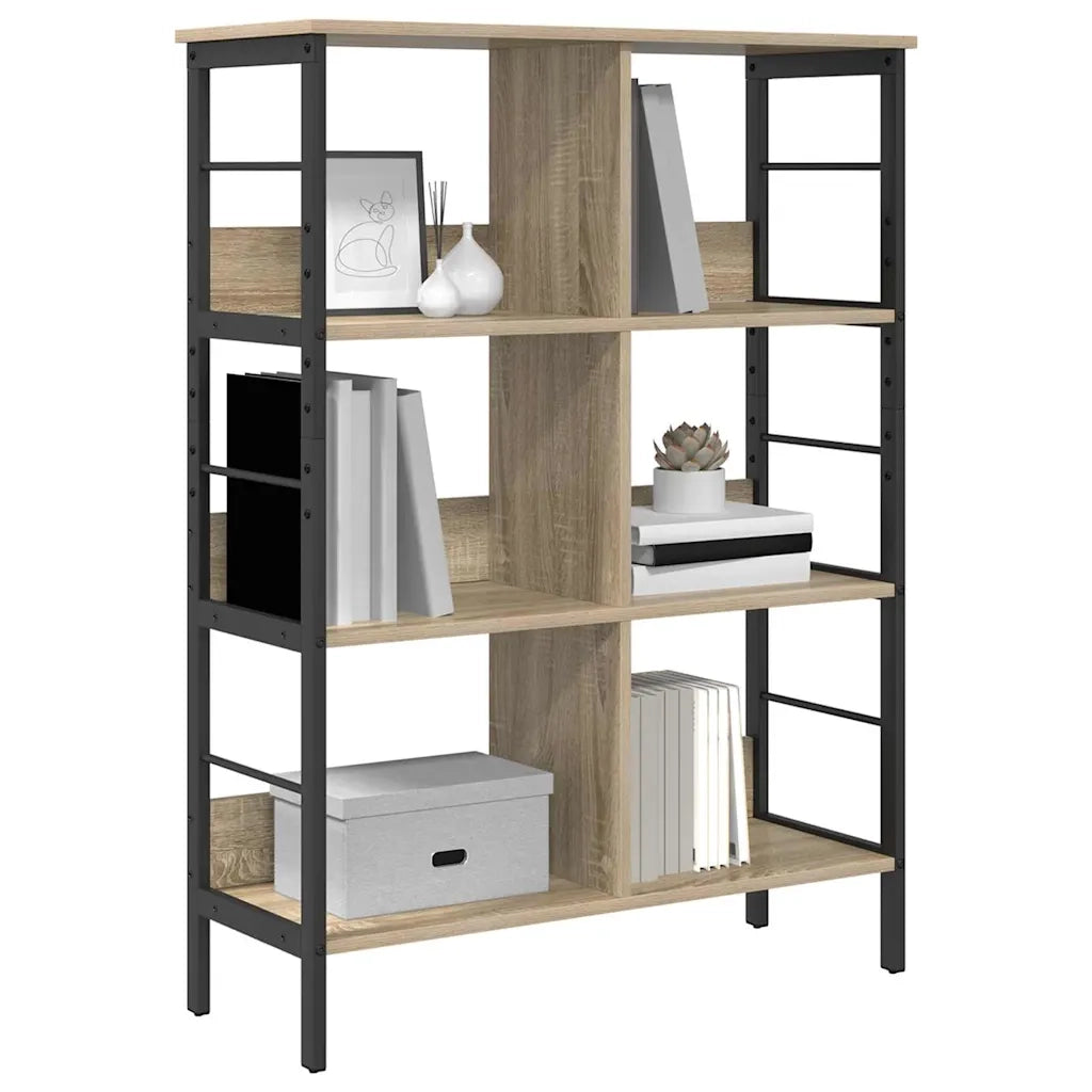 Libreria Rovere Sonoma 82 x 32 x 112 cm Legno multistrato
