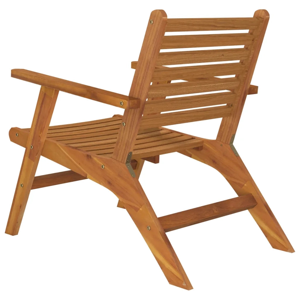 Sedie da Giardino 2 pz in Legno Massello d'Acacia 316252