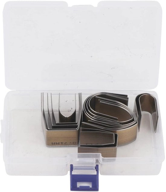Kit di Ponsen in Acciaio di Alta Qualità - 18 Stuhi - Attrezzo Sostenibile per DIY - Ponsen per Lavorazione - Ponsen per Incisione - Ideale per Artigianato - Kit Ponsen