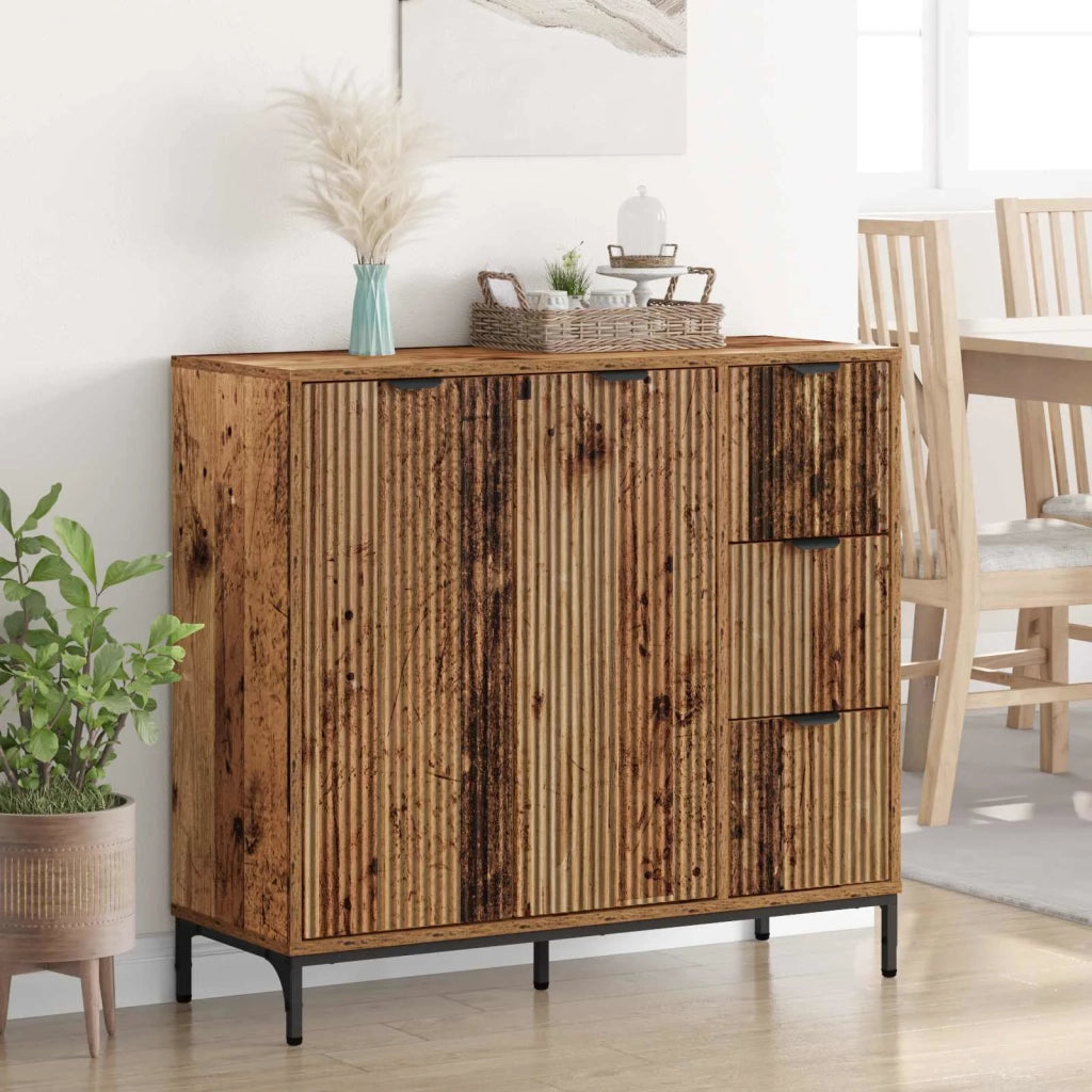 Credenza Legno vecchio 89,5 x 33 x 82 cm Legno multistrato 883462