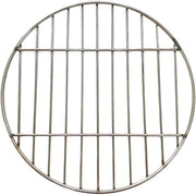 Griglia rotonda Ø 38 cm 11 bar Distanza 3 cm acciaio inossidabile - accessori BBQ - facile da pulire - griglia BBQ accessori BBQ