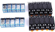Set di relè 10 pezzi 8 poli + componenti elettronici di alta qualità basisspoel LY2NJ DC 24 V - contenuto HTML richiesto.