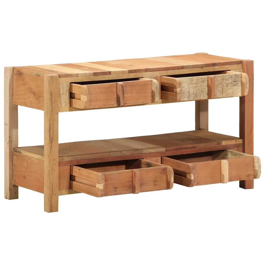 Mobile TV-Credenza per TV-Console TV Marrone 83 x 33 x 46 cm Legno massello di recupero