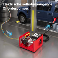 Pompa travaso gasolio, autoadescante, per biodiesel e olio combustibile 230V/550W 60l/min