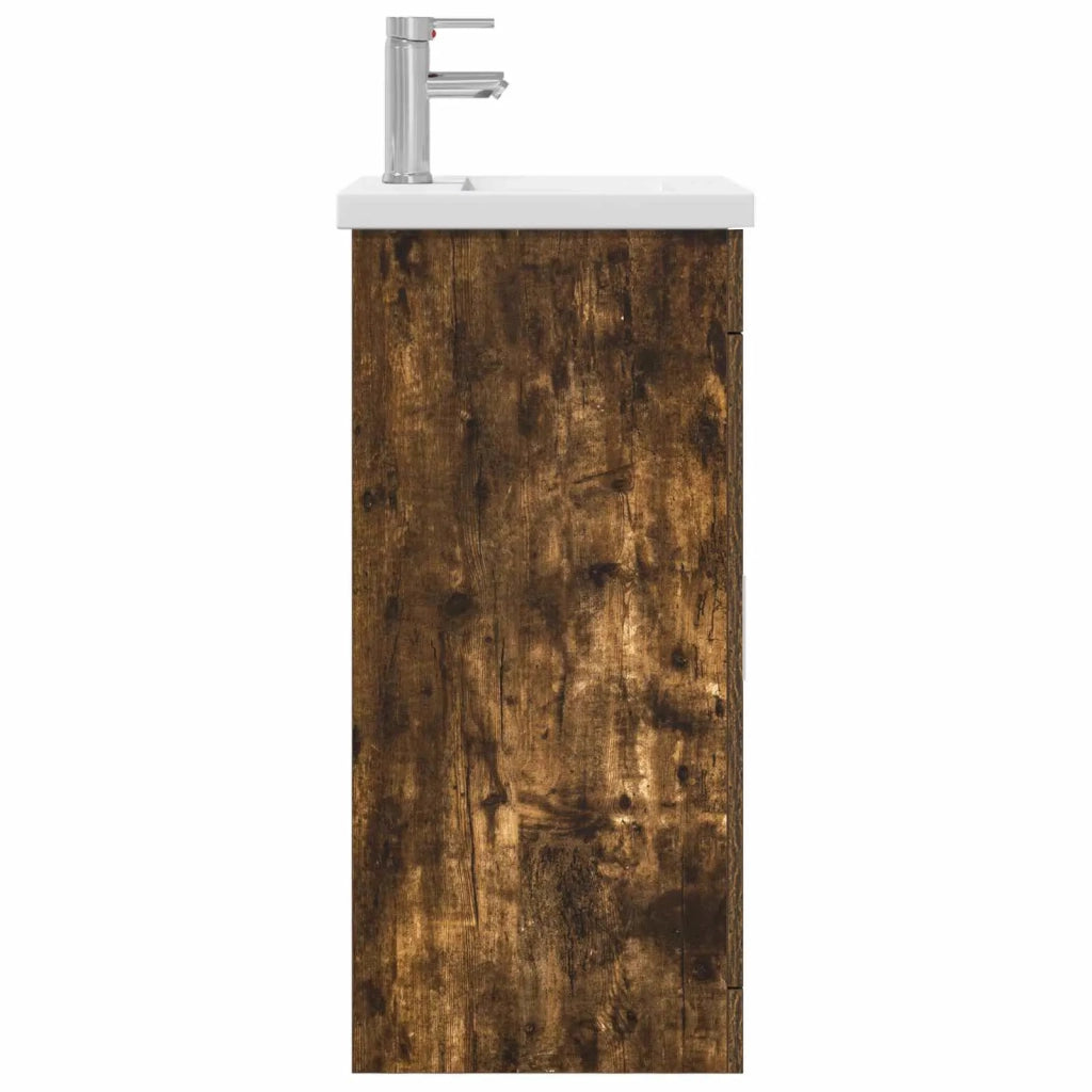 Mobile da bagno con lavabo Rovere Fumo 42 x 40 x 84,5 cm 890676