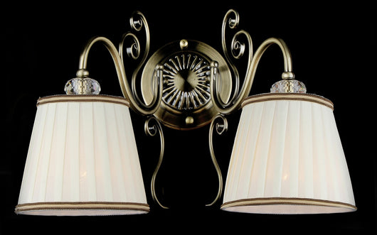 Lampada da parete Elegant in Metallo Vintage Bronzo Antique