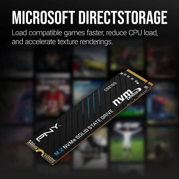 PNY - CS2150 2 TB - Disco rigido SSD interno - 2 TB - M.2