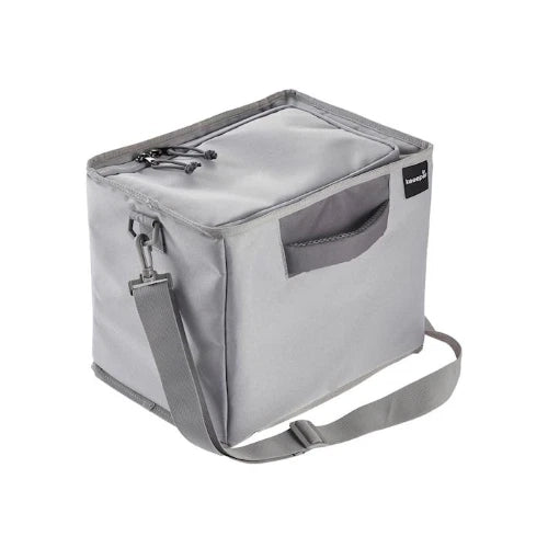 Organizer termico pieghevole neo in poliestere colore grigio cm 31,5x23x26,5.