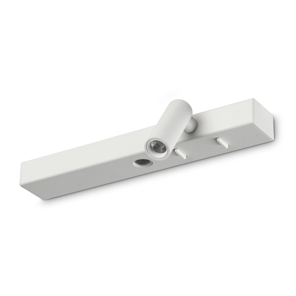 Applique Bonne Nuit 2 Luci Led Integrato Bianca