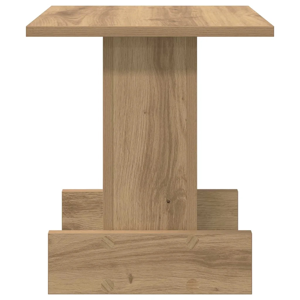 Tavolino Rovere artigianale 35,5 x 35 x 40 cm 891215