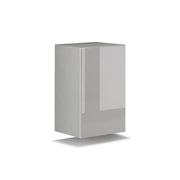 Mobile da soggiorno bianco collezione CEPTO, 1 porta, 1 ripiano. Ideale per un piccolo spazio di stoccaggio nel soggiorno.