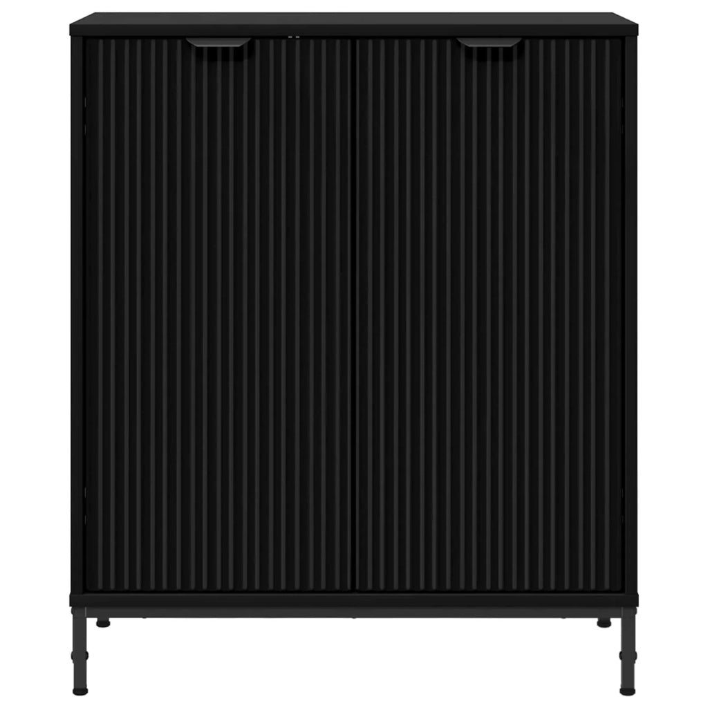 Credenza Nero 69,5 x 33 x 82 cm Legno multistrato 883425