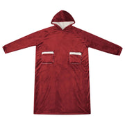 Felpa coperta Rosso Bordeaux L Pile e Flanella CFW4824282