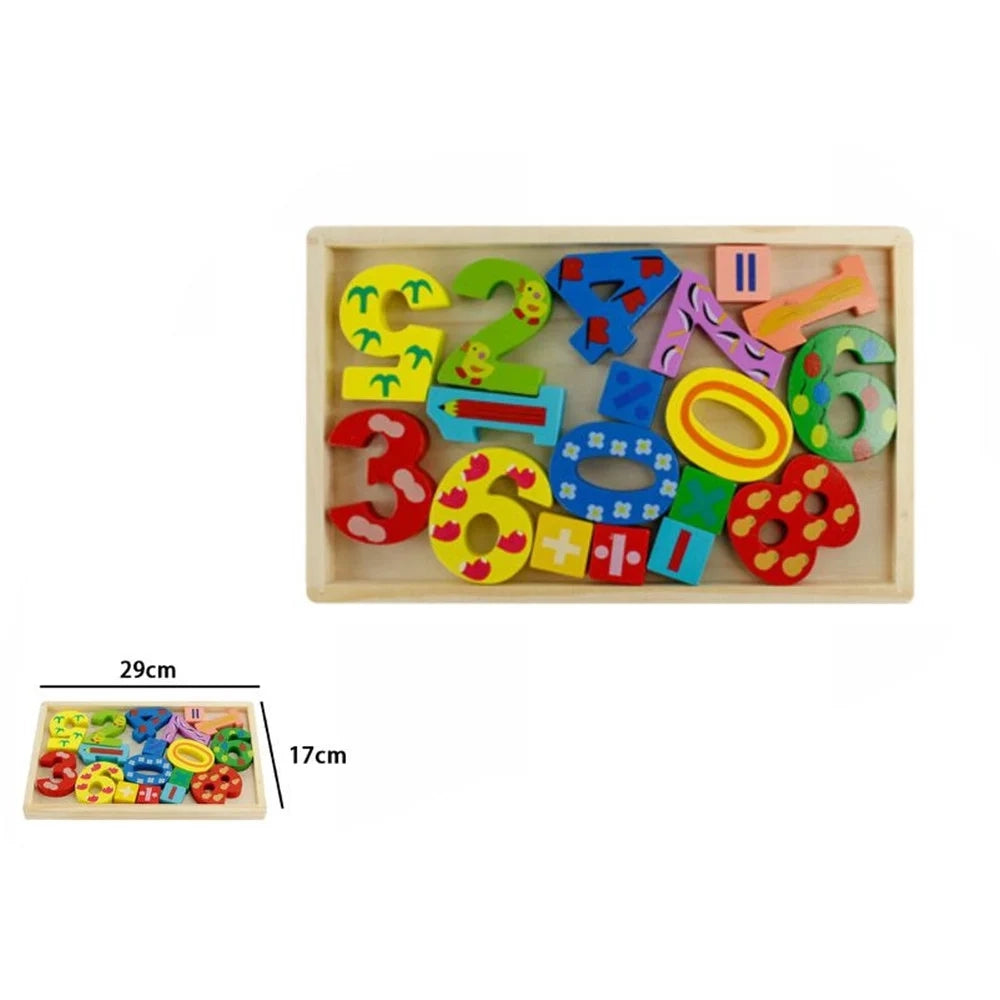 Trade Shop - Gioco Educativo In ​​legno Per Bambini Apprendimento Con Numeri Simboli Matematici 52277 -