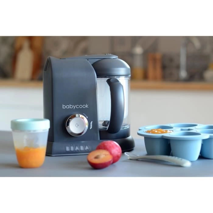 Beaba, Babycook Solo, Robot Bébé, Grigio scuro
