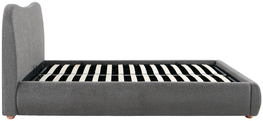 Letto Maido Teddy in tessuto 160x200 cm 1