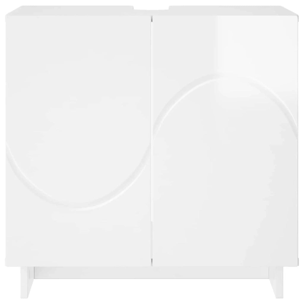 Mobile da bagno Bianco Lucido 60 x 41 x 58 cm 8011616