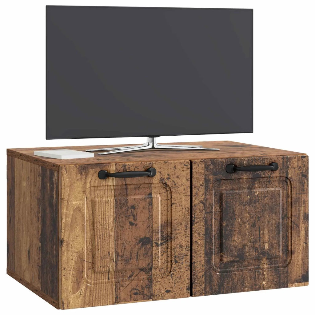 Mobile Porta TV da Muro Legno antico 59,5 x 41 x 30 cm 899363