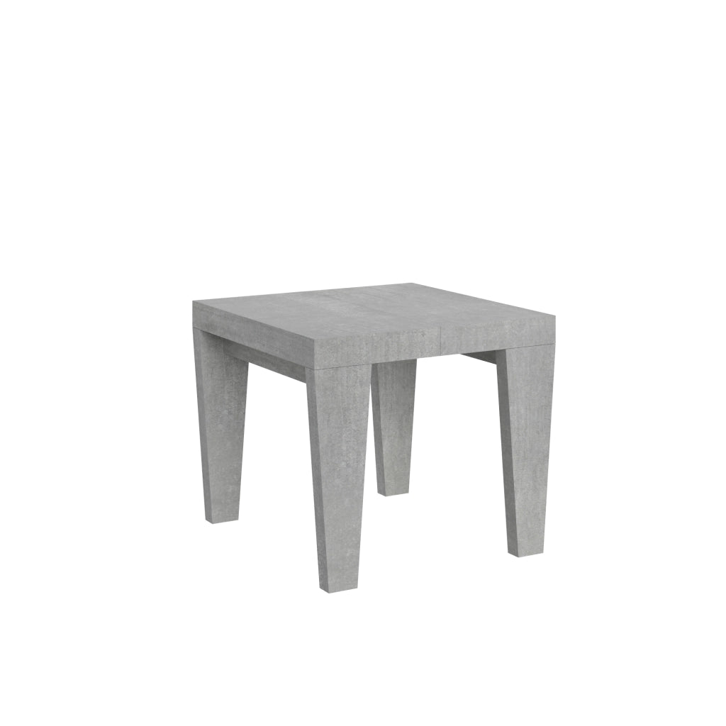 Tavolo allungabile 90x90/246 cm Spimbo Cemento