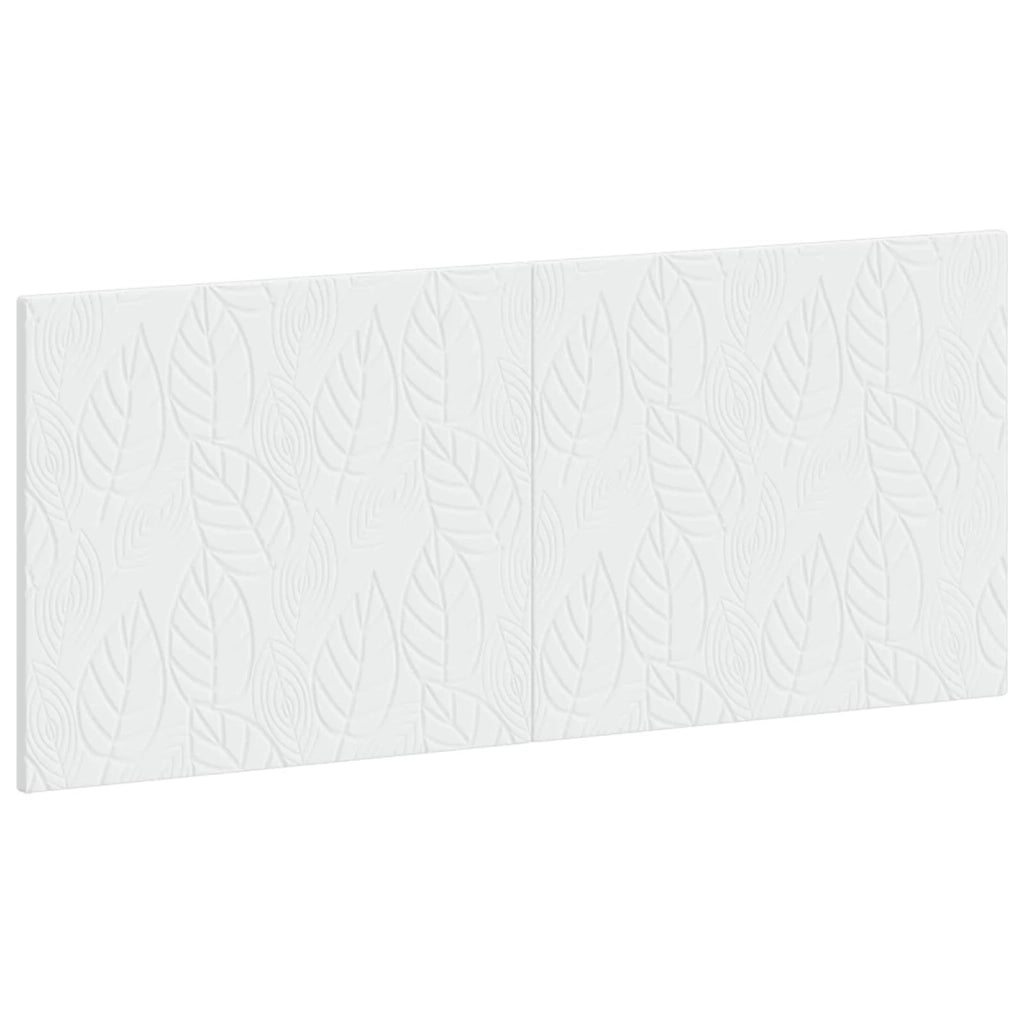 Testiera da Muro DELFT Bianco Legno ingegnerizzato 897185