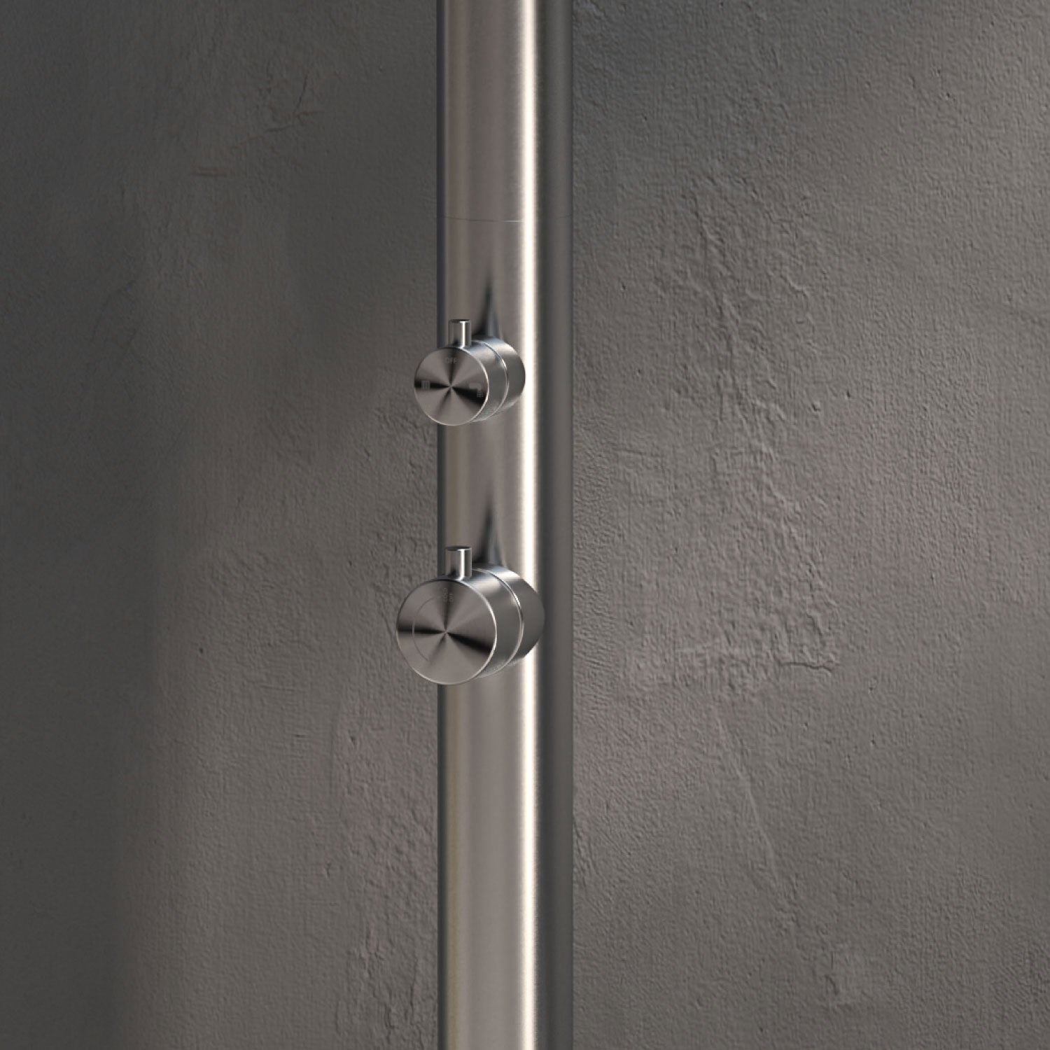 Doccia da Giardino in Acciaio Inox con Sistema C-box Sined Olbia