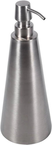 Dispensatore di sapone per bagno da contorno in acciaio inossidabile - 800 ml - Pompa in acciaio inossidabile - Accessorio utile