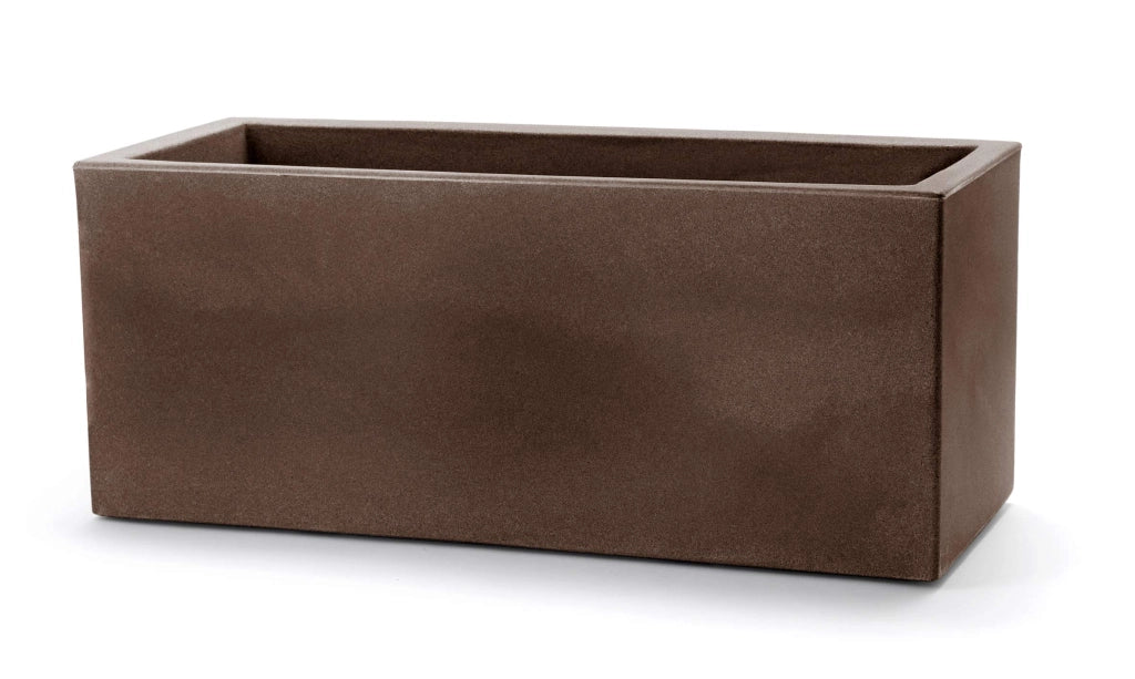 Cheonda - Teraplast Schio Kasten 60 cm Blumenkasten Bronze