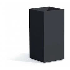 VASO IN RESINA MONACIS CUBE TOP H 80 cm. VARI COLORI