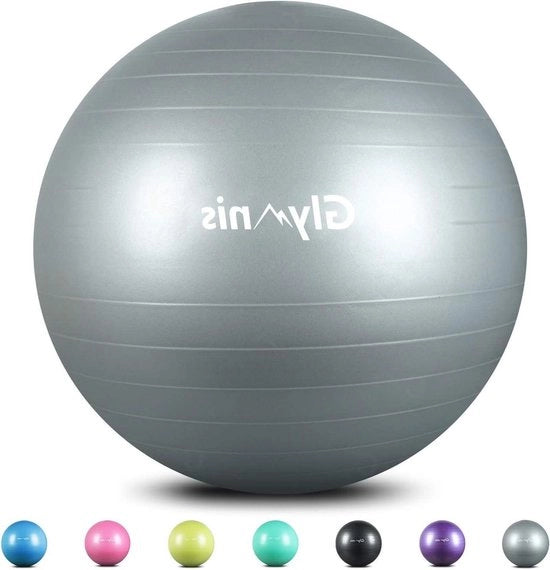 Ballo di yoga antislip 55 cm/65 cm/75 cm con pompa rapida per allenamento yoga e fitness 75 cm