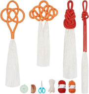 Set di 4 corda macramé e accessori per decorazione 

Specifica tecnica:
- Set di 4 corda macramé
- Accessori per decorazione
- Adatto per adulti