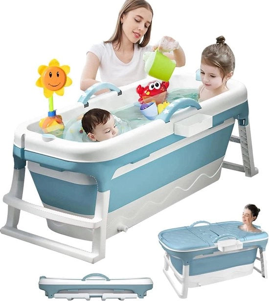 Badino pieghevole per bambini e adulti leggero - Dimensioni 118x62x54 cm - Copertura rimovibile