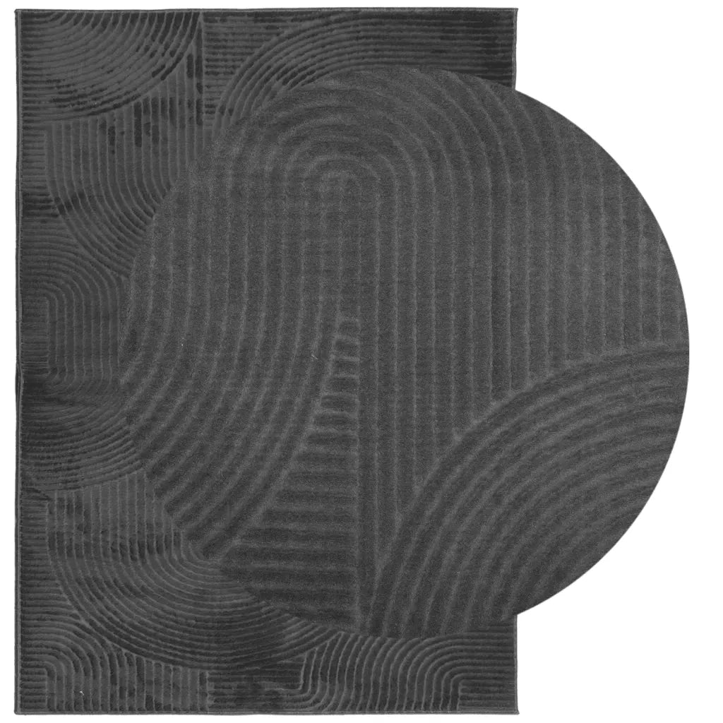 vidaXL Tappeto IZA a Pelo Corto Aspetto Scandinavo antracite 200x280cm