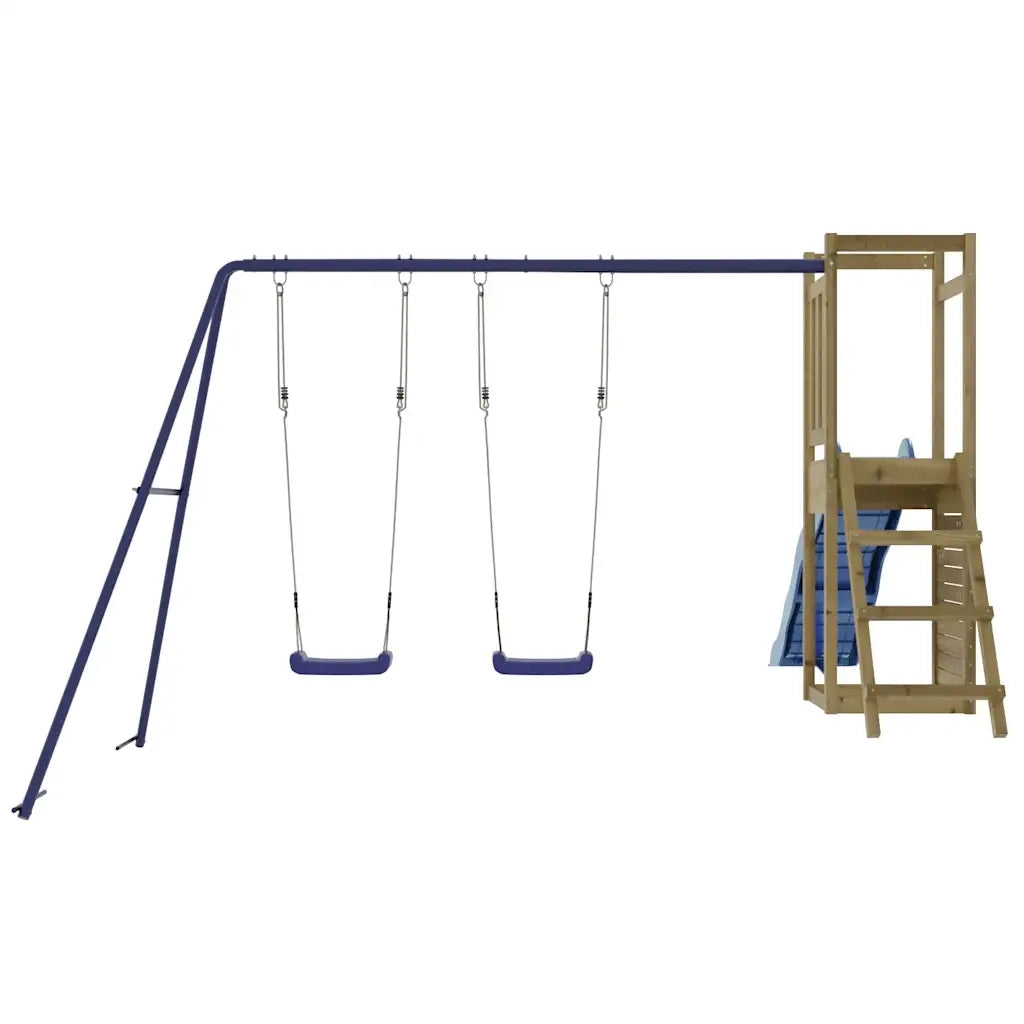 Set da Gioco da Esterno in Legno di Pino Impregnato CFW6234756