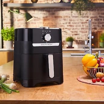 Moulinex EZ501810 Easy Fry and Grill Friggitrice ad aria 4.6 L 1400 W 8 Programmi Digitale colore Nero