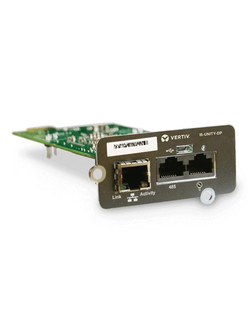 Vertiv liebert is-unity-snmp scheda di rete e adattatore interno ethernet 100 mbit/s