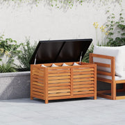 Contenitore da Giardino 90x48x55 cm Legno Massello di Eucalipto
