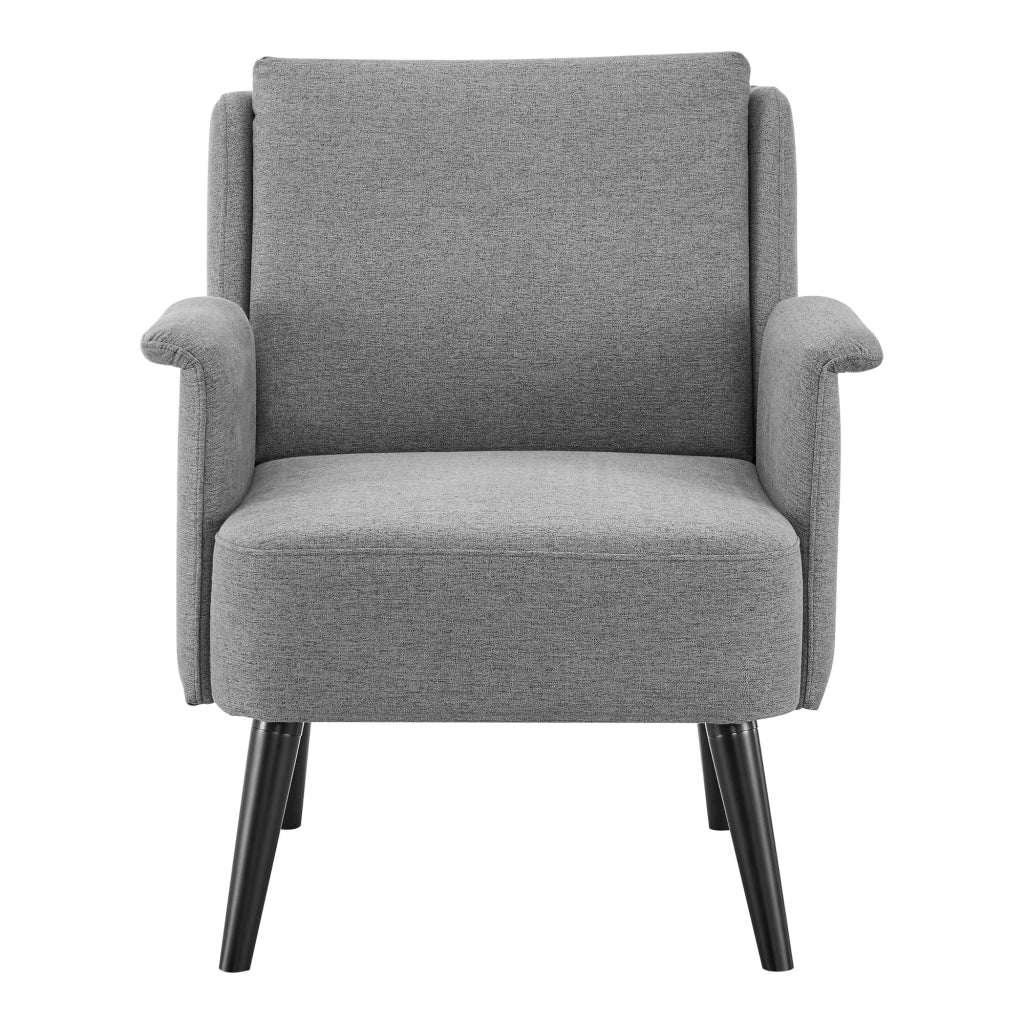 Poltrona soggiorno 83 x 73 x 75 cm grigio nero 03_0007123