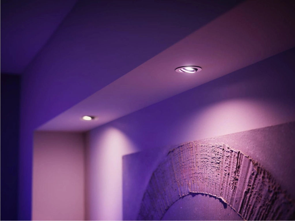 Philips by Signify 8719514491649 Hue White and Color Ambiance Faretto LED connesso 2 pezzi 6,3 W 400 lm GU5.3 12 V colore Bianco
