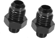 Set di 2 adattatori di connessione autoilluminanti per stelo AN6 su 1/8 inch NPT maschio