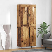 Credenza 2 pcs Legno vecchio Legno multistrato 3415781